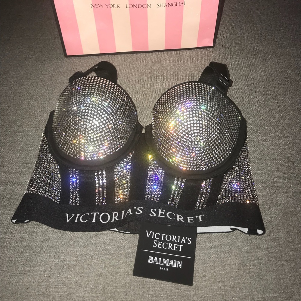 Victoria Secret Balmain Swarovski Bra